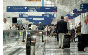Traveling airport